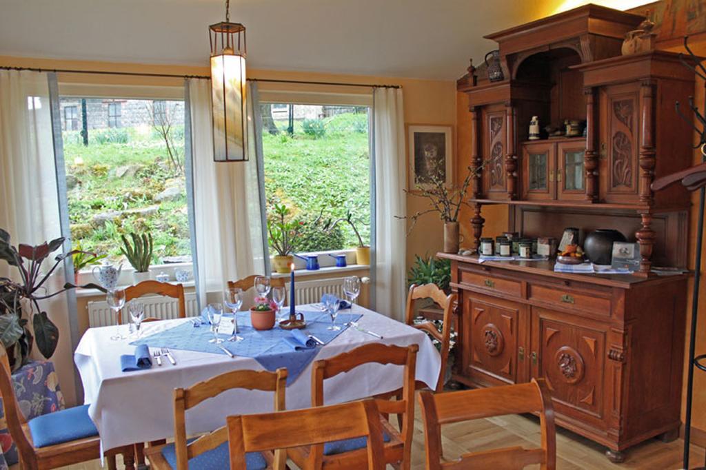 Landgasthaus Schwarzbachtal Lohsdorf Esterno foto
