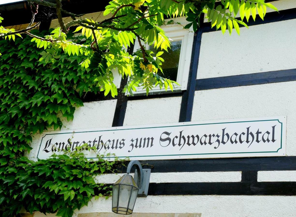 Landgasthaus Schwarzbachtal Lohsdorf Esterno foto